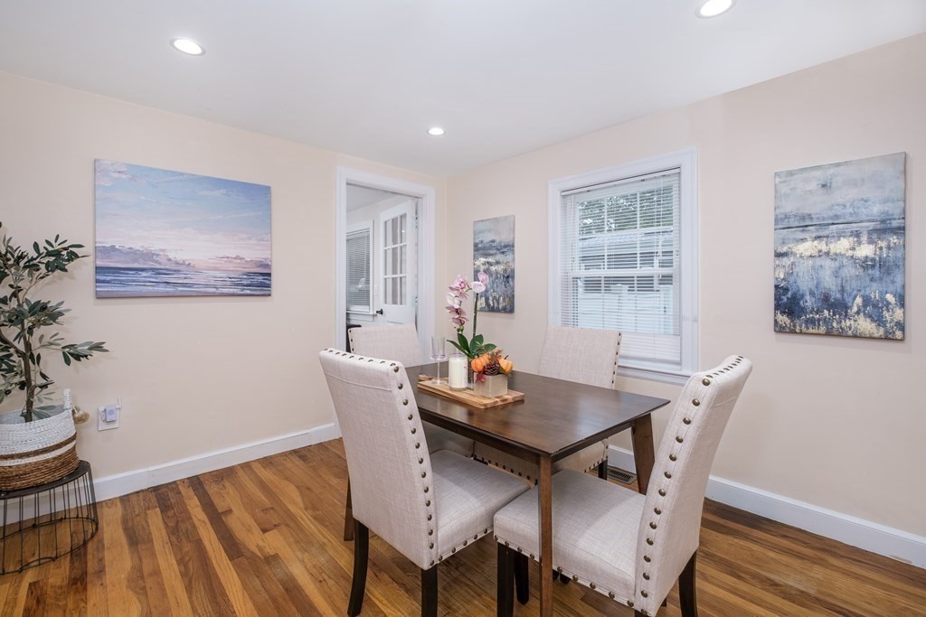 32 Tufts Road Winchester, MA 01890 - Photo 8 of 24 a view of a dining room with furniture and wooden floor