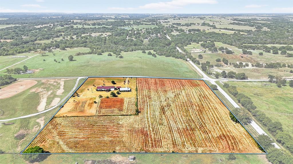 12085 Keys Road Marietta, OK 73448 - Photo 13 of 40 an aerial view of residential houses with outdoor space