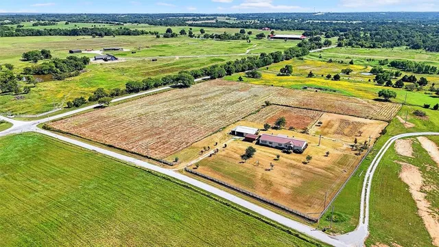 an aerial view of a football ground