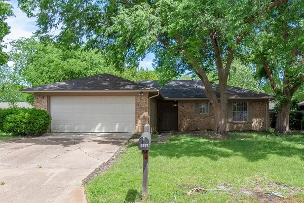 front view of house with a yard
