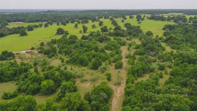 a view of a lake with houses