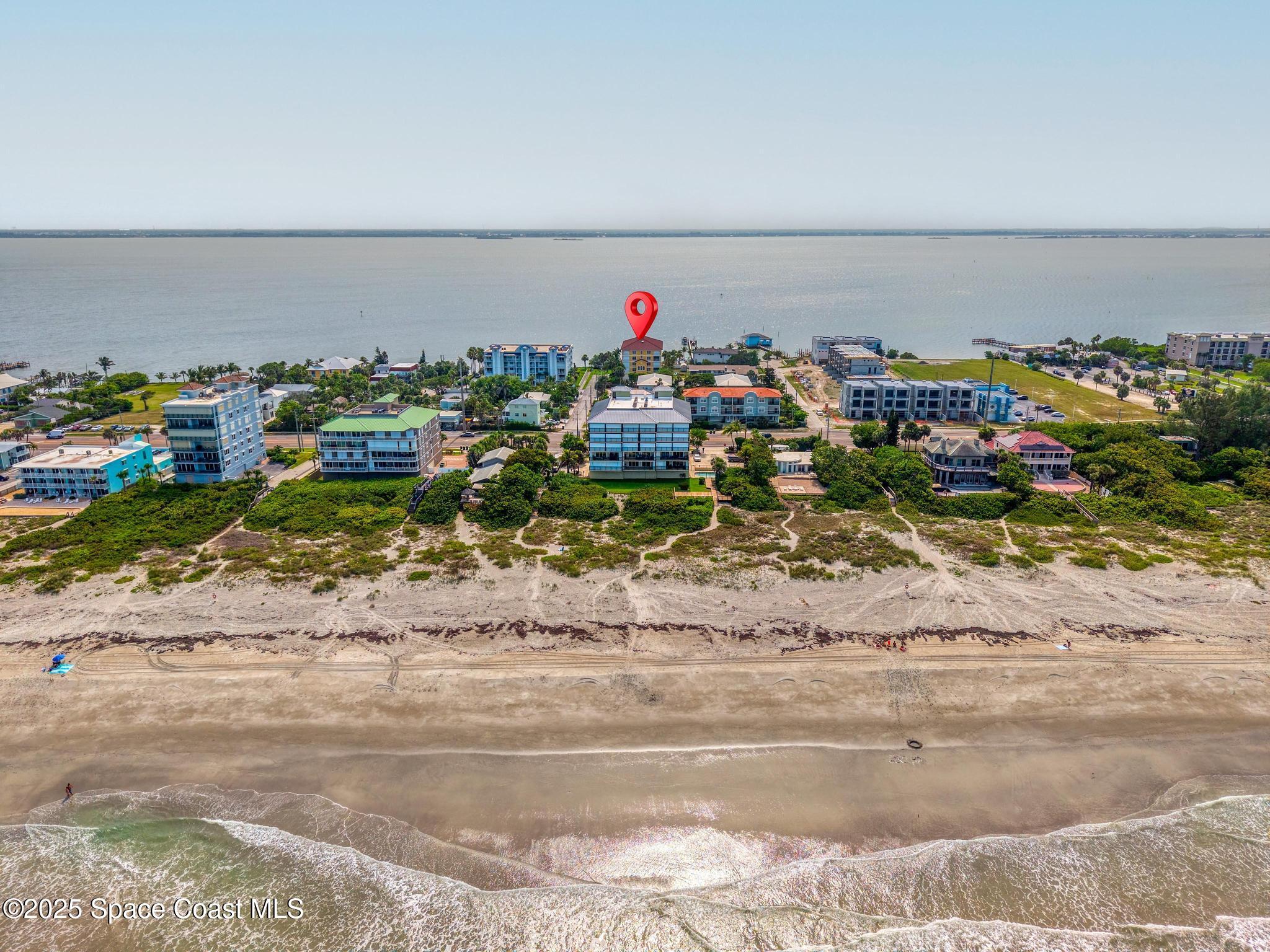 211 24th Street, Unit 202 Cocoa Beach, FL 32931 - Photo 41 of 46 aerial-14