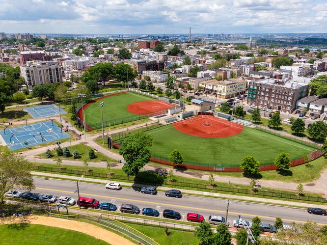 314 Paterson Plank Road, Unit 4B Union City, NJ 07087 - Photo 15 of 17 an aerial view of a city