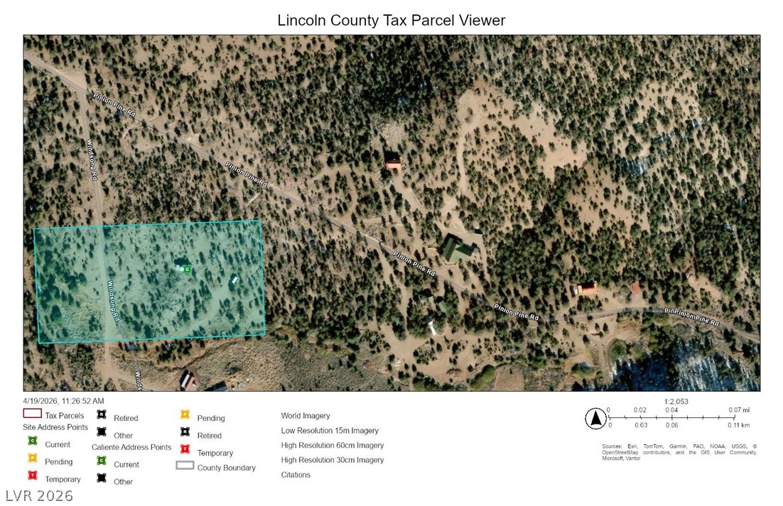 20912 Rice Road Pioche, NV 89043 - Photo 32 of 32 Aerial View