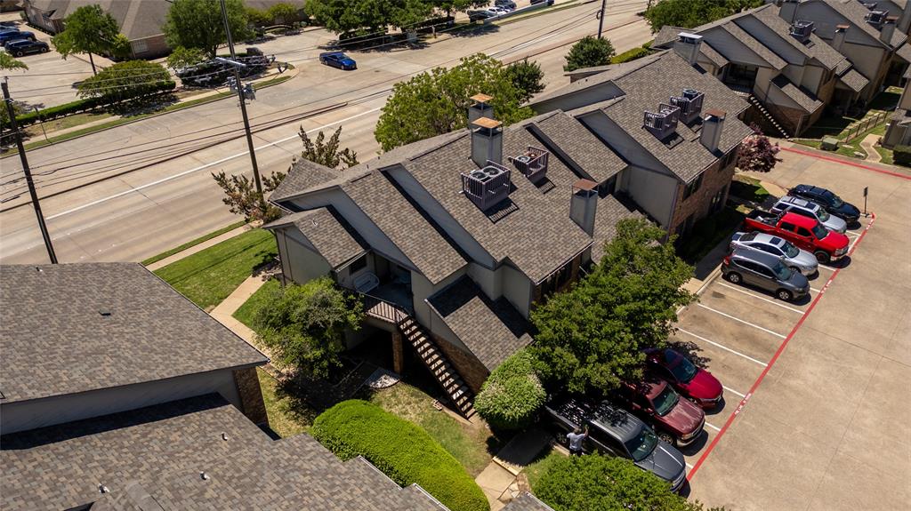 2835 Keller Springs Road, Unit 808 Carrollton, TX 75006 - Photo 14 of 16 Aerial view featuring a residential view
