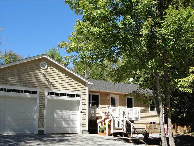 8 Hobbs Hill Road Harrison, ME 04040 - Photo 2 of 33 Exterior Front. Lots of trees cover...