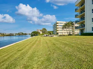 a view of a balcony with an ocean view