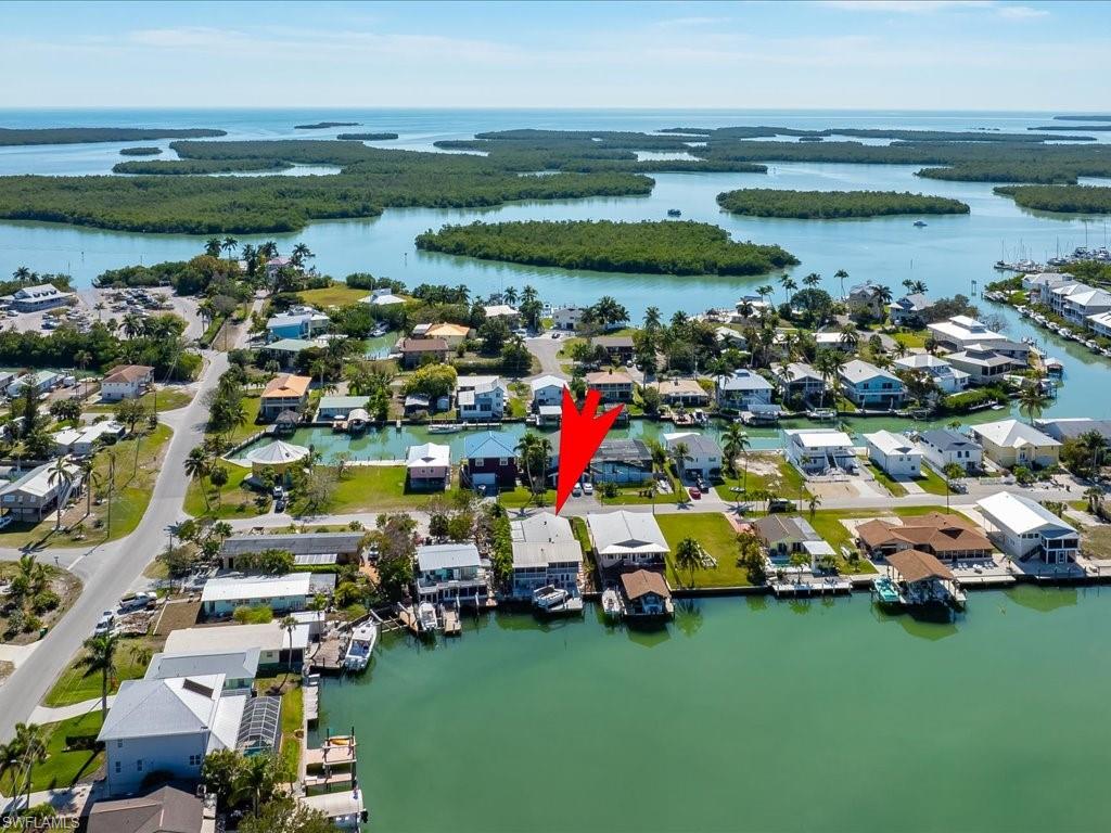 565 Coconut Avenue Goodland, FL 34140 - Photo 33 of 35 Aerial view with a water view
