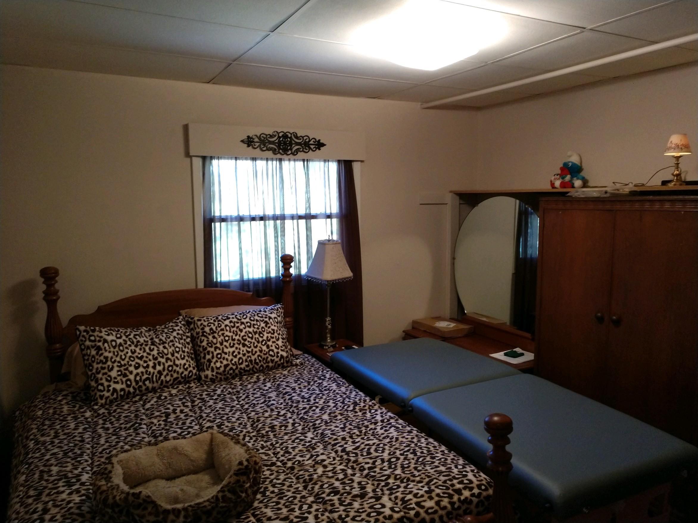 152 Oak View Lane Northeast Riner, VA 24149 - Photo 23 of 39 a bedroom with furniture and a window