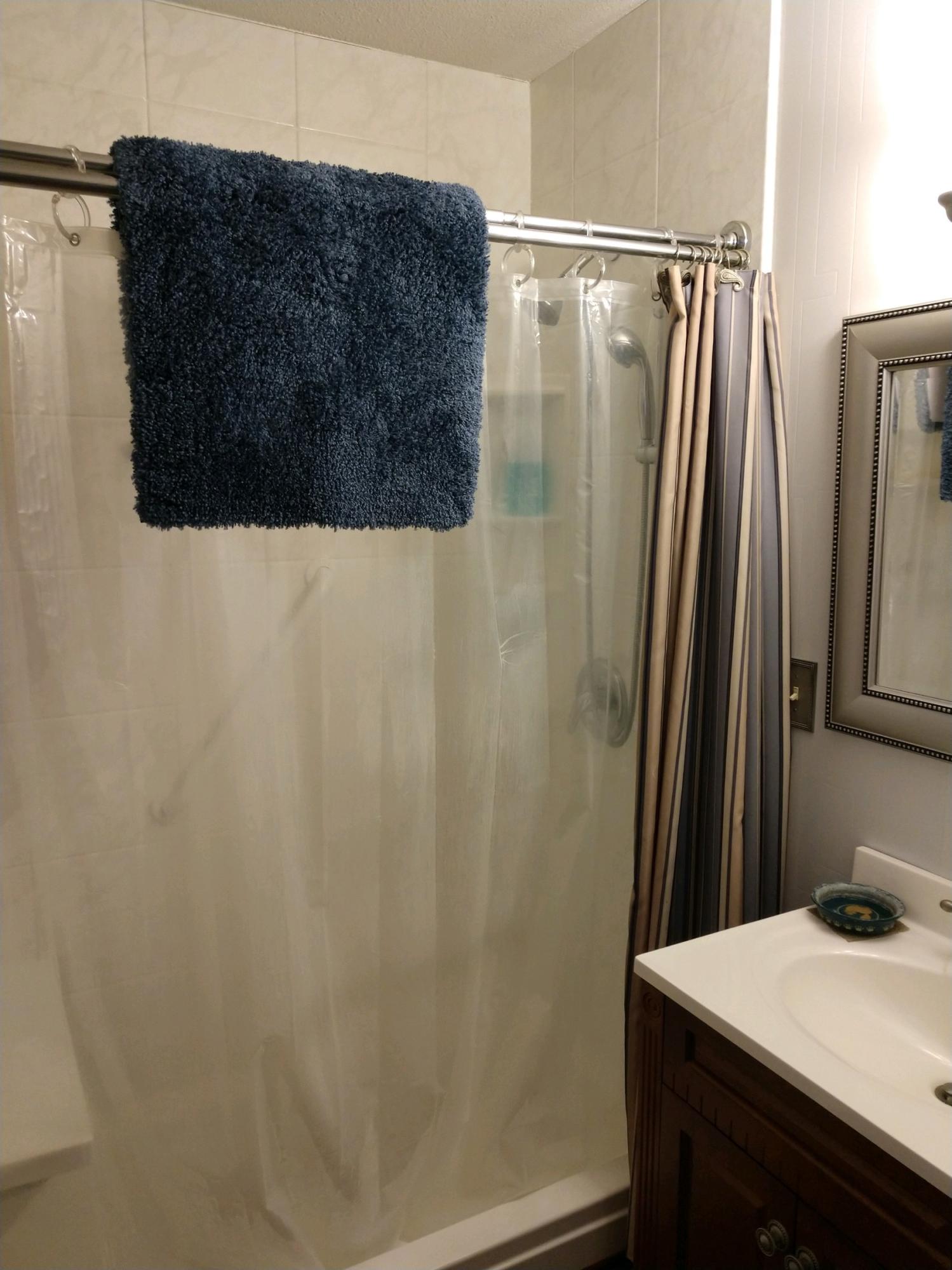 152 Oak View Lane Northeast Riner, VA 24149 - Photo 27 of 39 a bathroom with a sink and a mirror