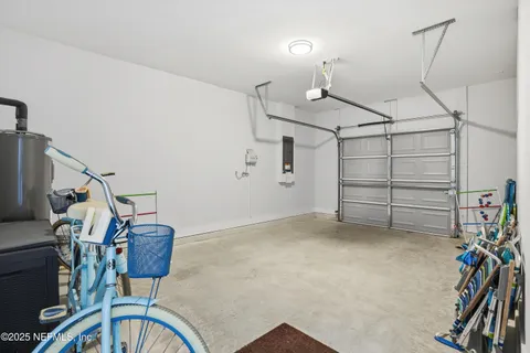 a view of a room with storage and utility room