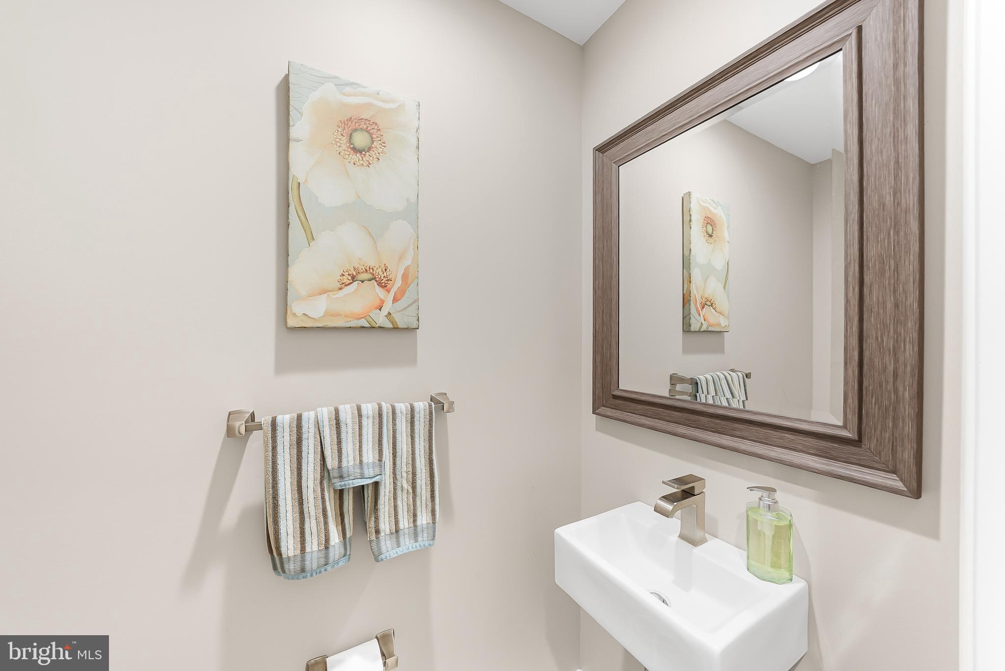 535 Webb Road Chadds Ford, PA 19317 - Photo 20 of 49 a bathroom with a sink and a mirror