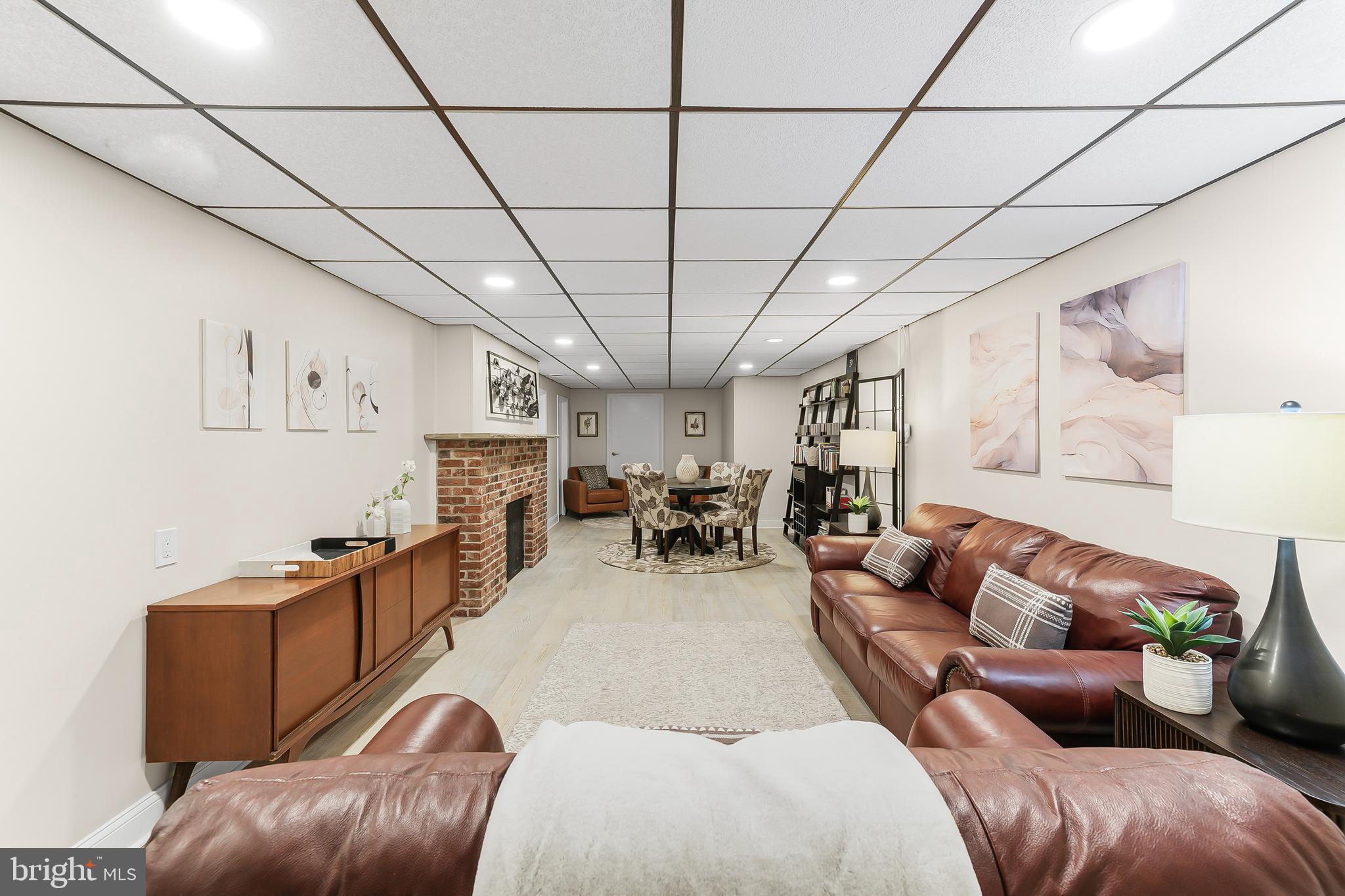 535 Webb Road Chadds Ford, PA 19317 - Photo 29 of 49 a living room with furniture and a chandelier