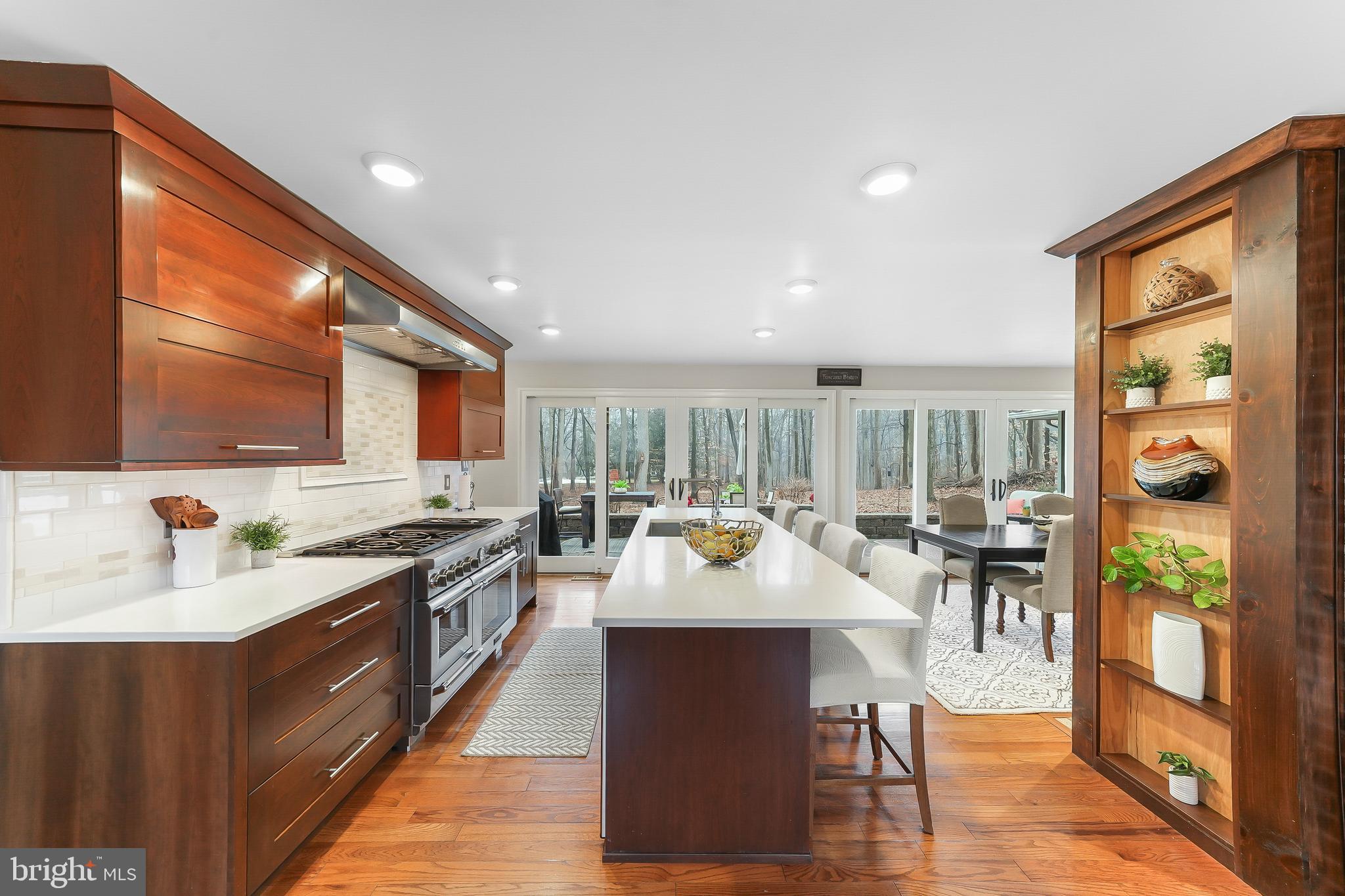 535 Webb Road Chadds Ford, PA 19317 - Photo 10 of 49 a large kitchen with lots of counter top space and stainless steel appliances