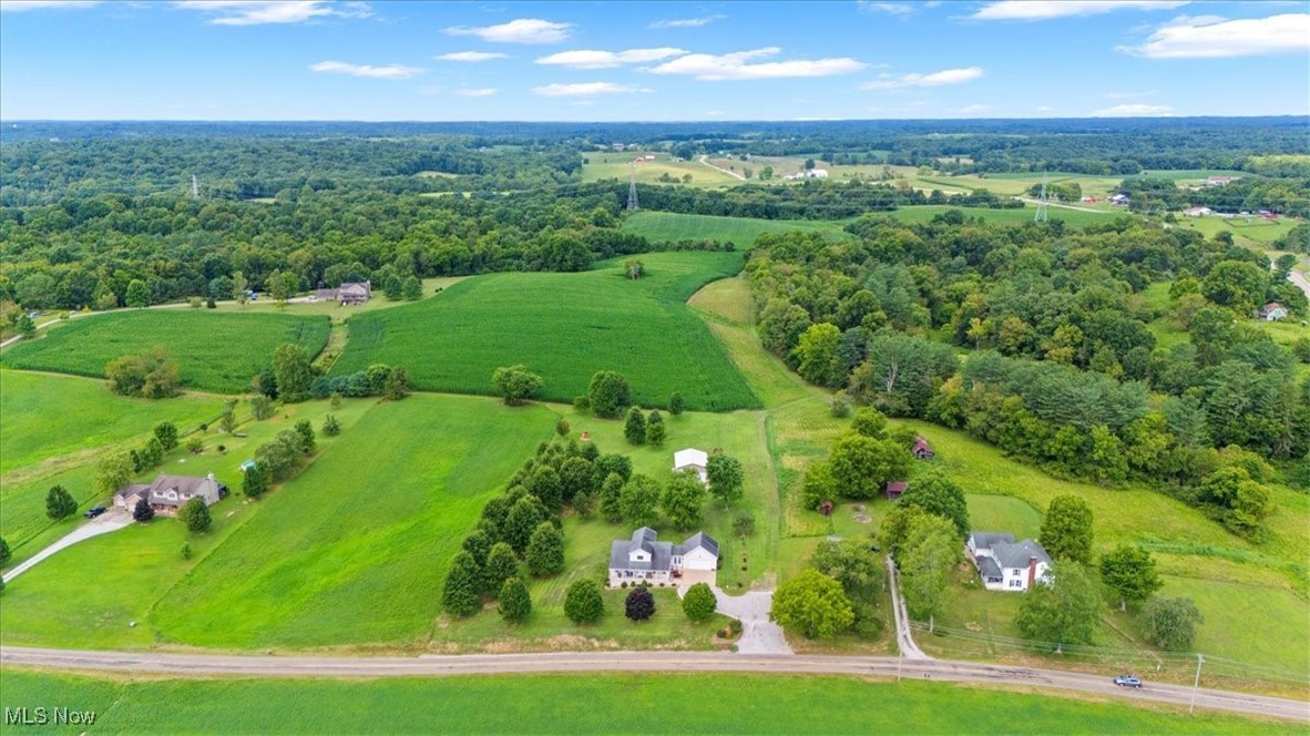 6175 Burnett Road Cutler, OH 45724 - Photo 34 of 39 Aerial Drone View of Property