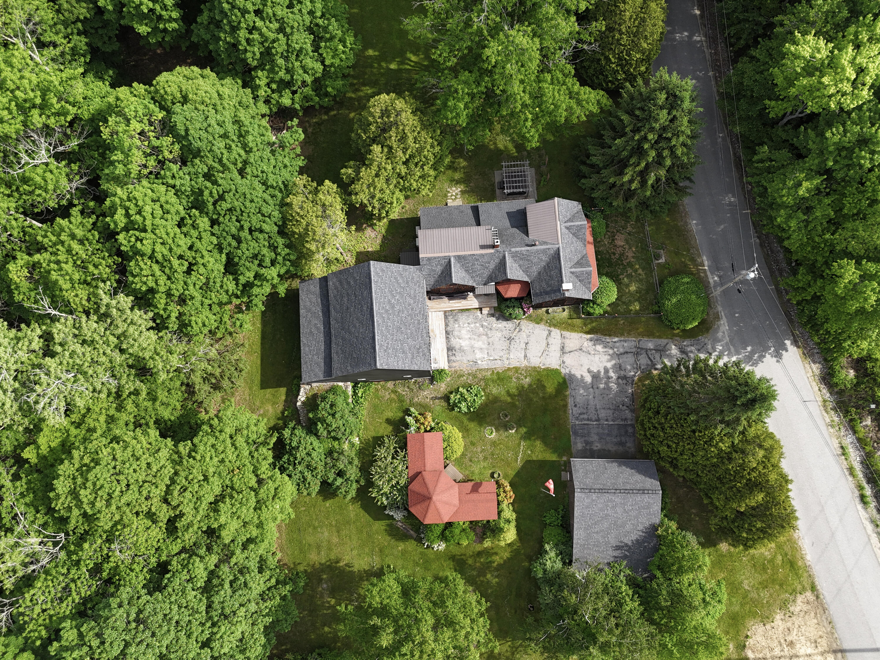 14 South Hatch Hill Road Greene, ME 04236 - Photo 52 of 56 Aerial View