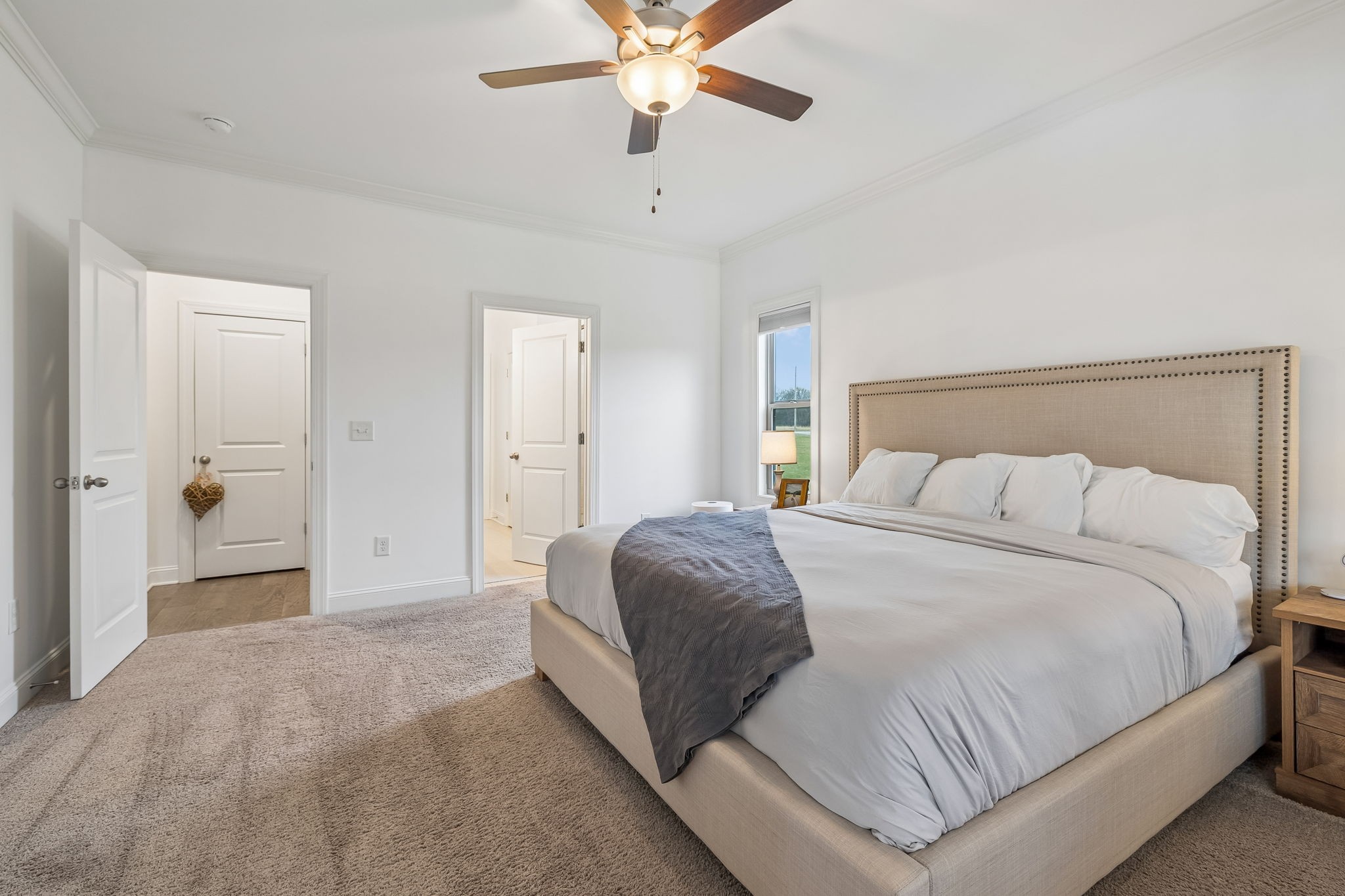 12745 North Milton Road Milton, TN 37118 - Photo 35 of 57 a spacious bedroom with a bed and closet