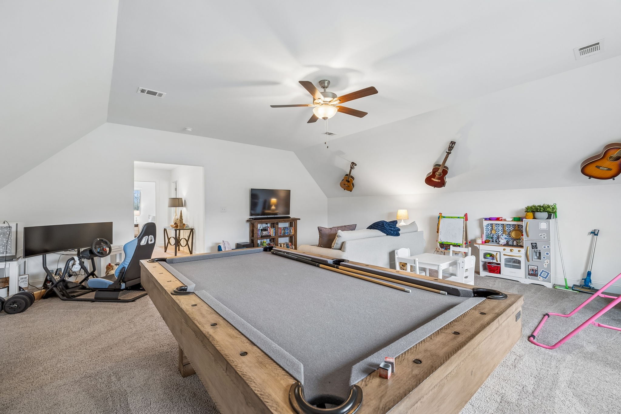 12745 North Milton Road Milton, TN 37118 - Photo 41 of 57 a room with gym equipment and a table