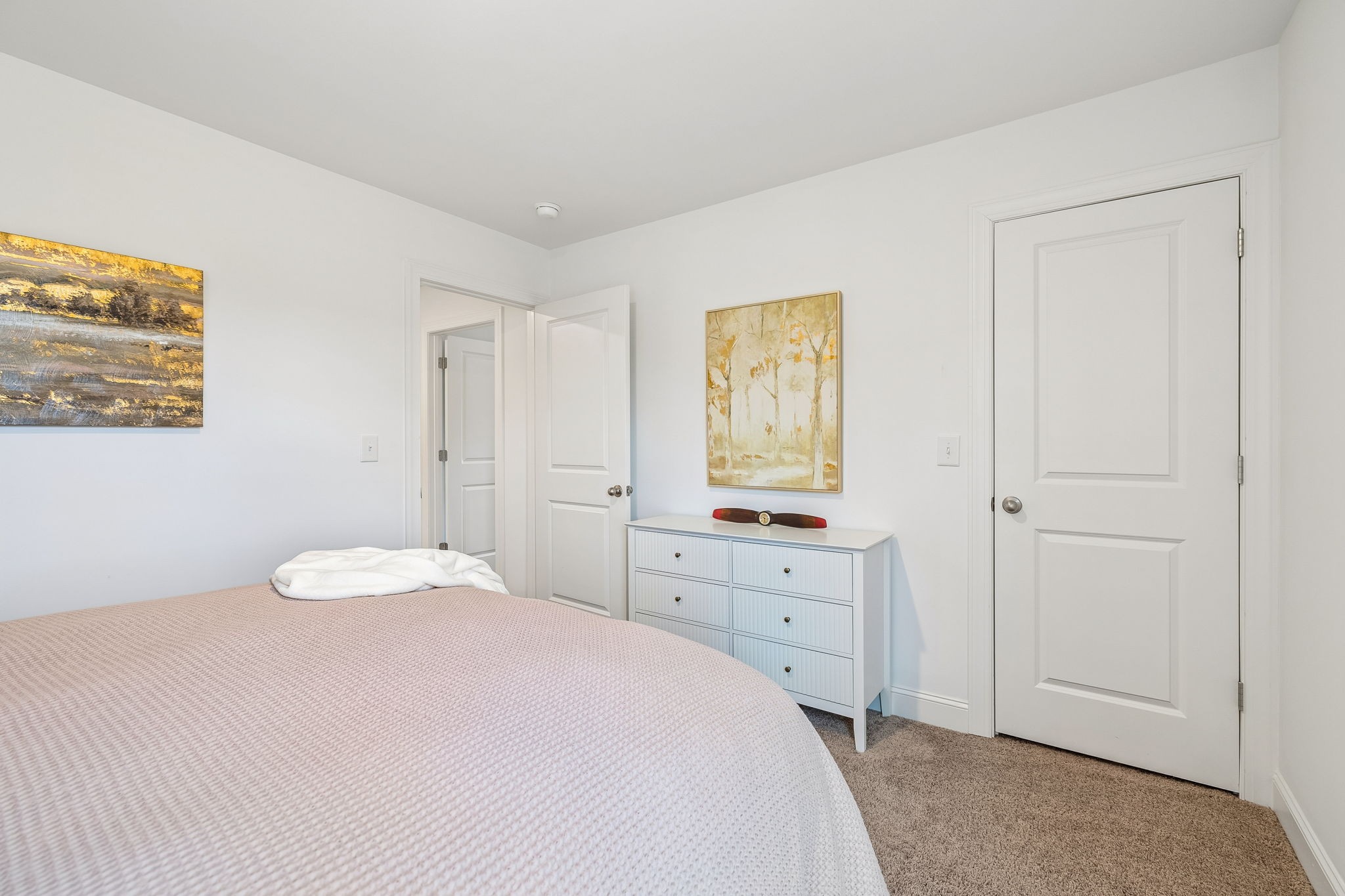 12745 North Milton Road Milton, TN 37118 - Photo 50 of 57 a bedroom with a bed and a closet