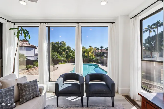 a kitchen with a stove and a sink