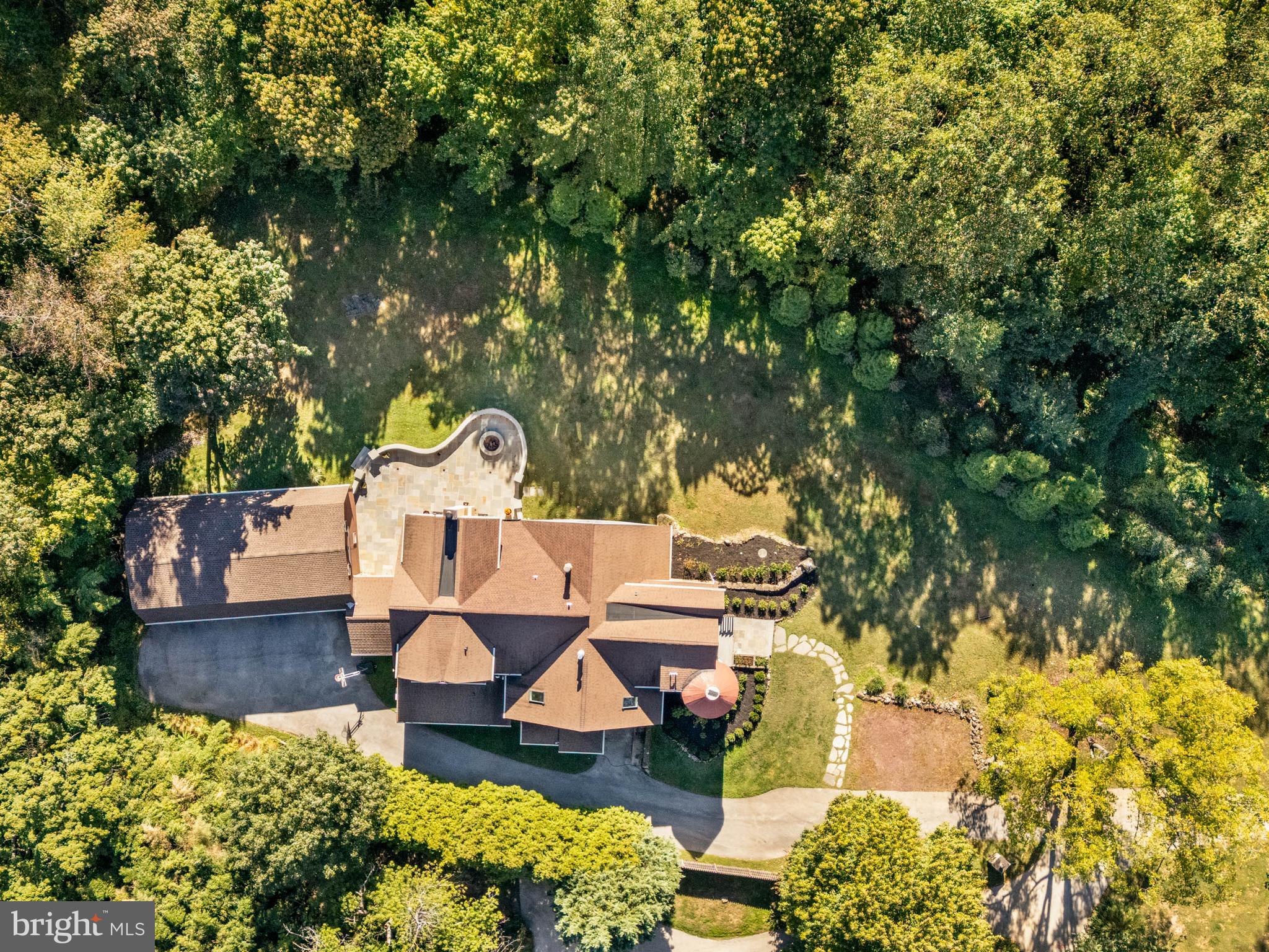 1311 Hagys Ford Road Penn Valley, PA 19072 - Photo 4 of 80 an aerial view of a house with yard swimming pool and outdoor seating