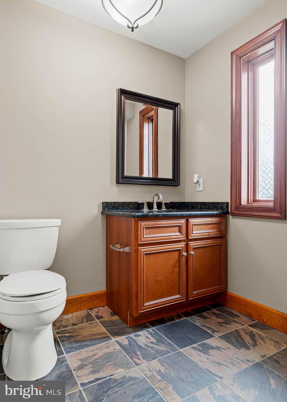 1311 Hagys Ford Road Penn Valley, PA 19072 - Photo 47 of 80 a bathroom with a toilet and a sink