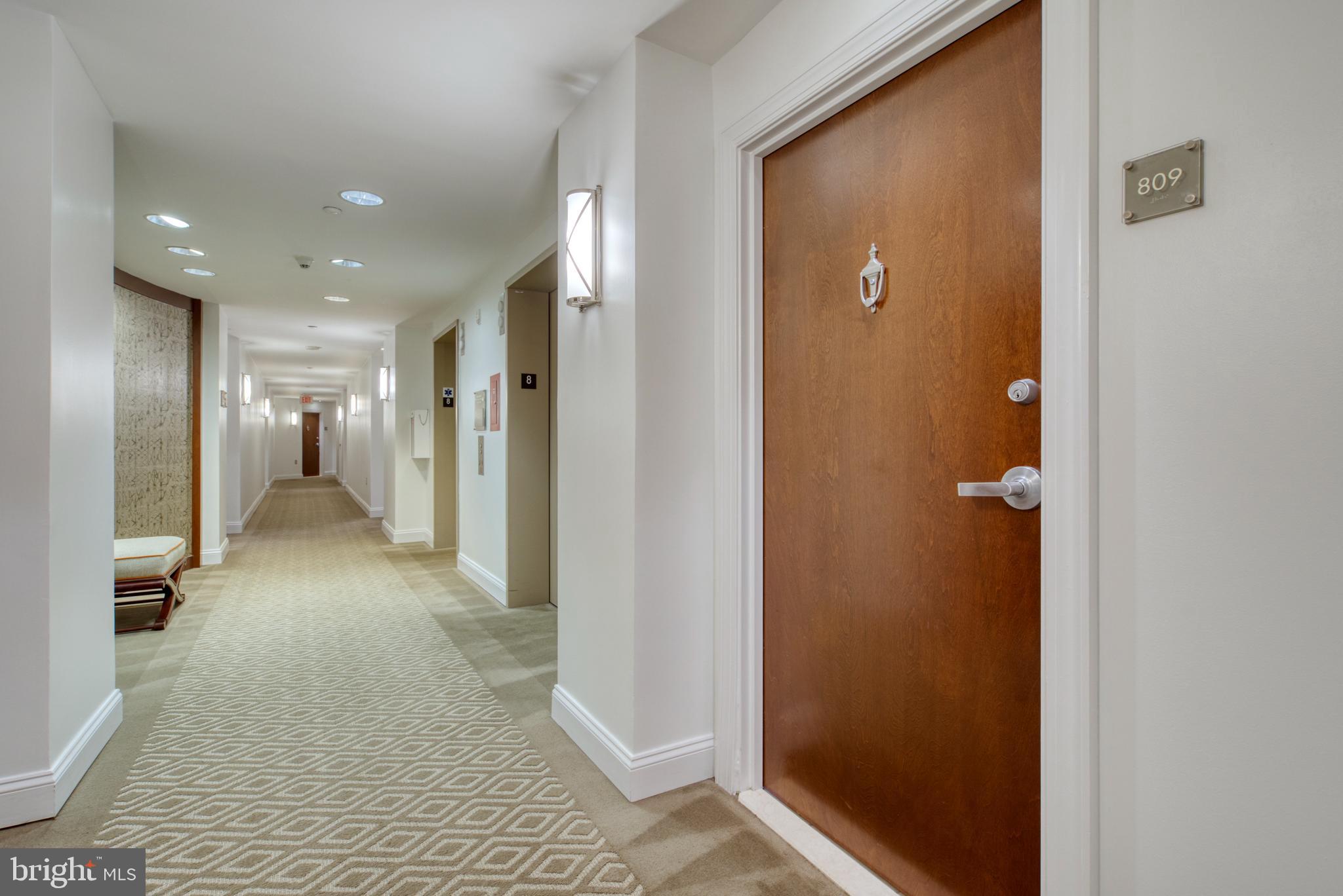 11760 Sunrise Valley Drive, Unit 809 Reston, VA 20191 - Photo 34 of 58 Front Door to unit