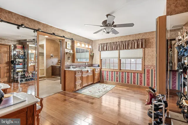 a outdoor space with lots of flowers