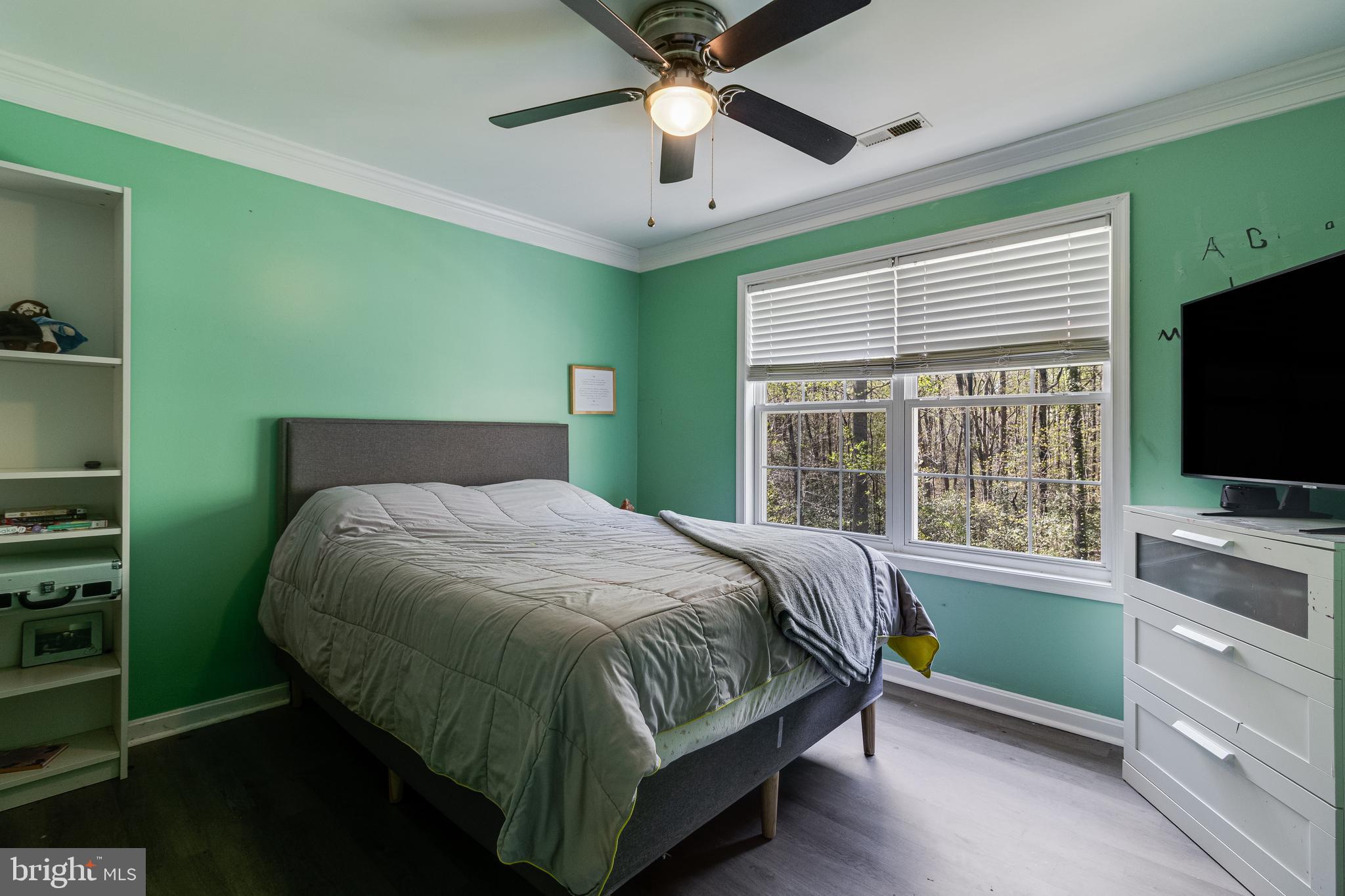 8442 Delegate Drive King George, VA 22485 - Photo 24 of 42 a bedroom with a bed and a flat screen tv