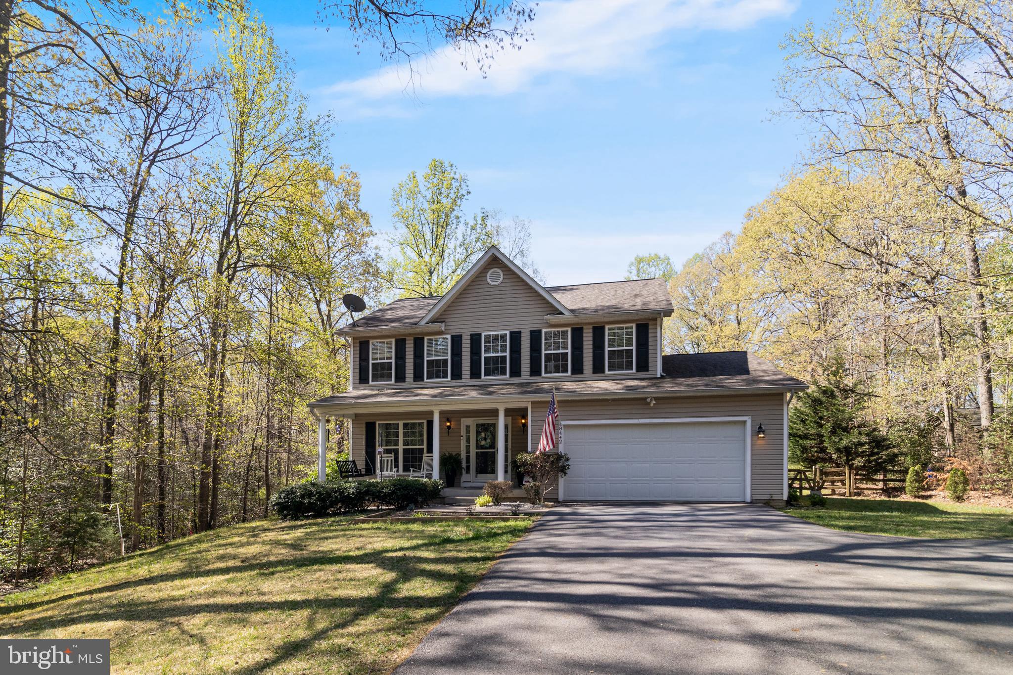 8442 Delegate Drive King George, VA 22485 - Photo 42 of 42 a view of a house with a yard