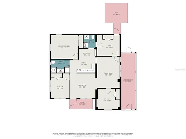 a picture of a floor plan