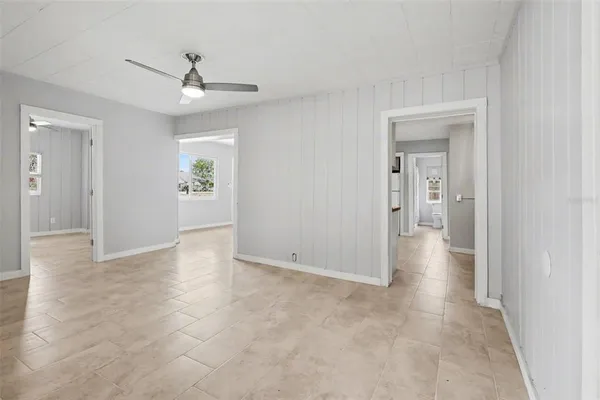 wooden floor in an empty room