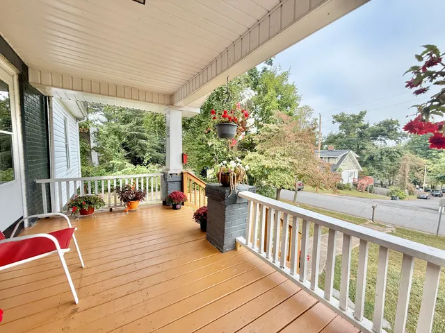 a view of outdoor space with trees