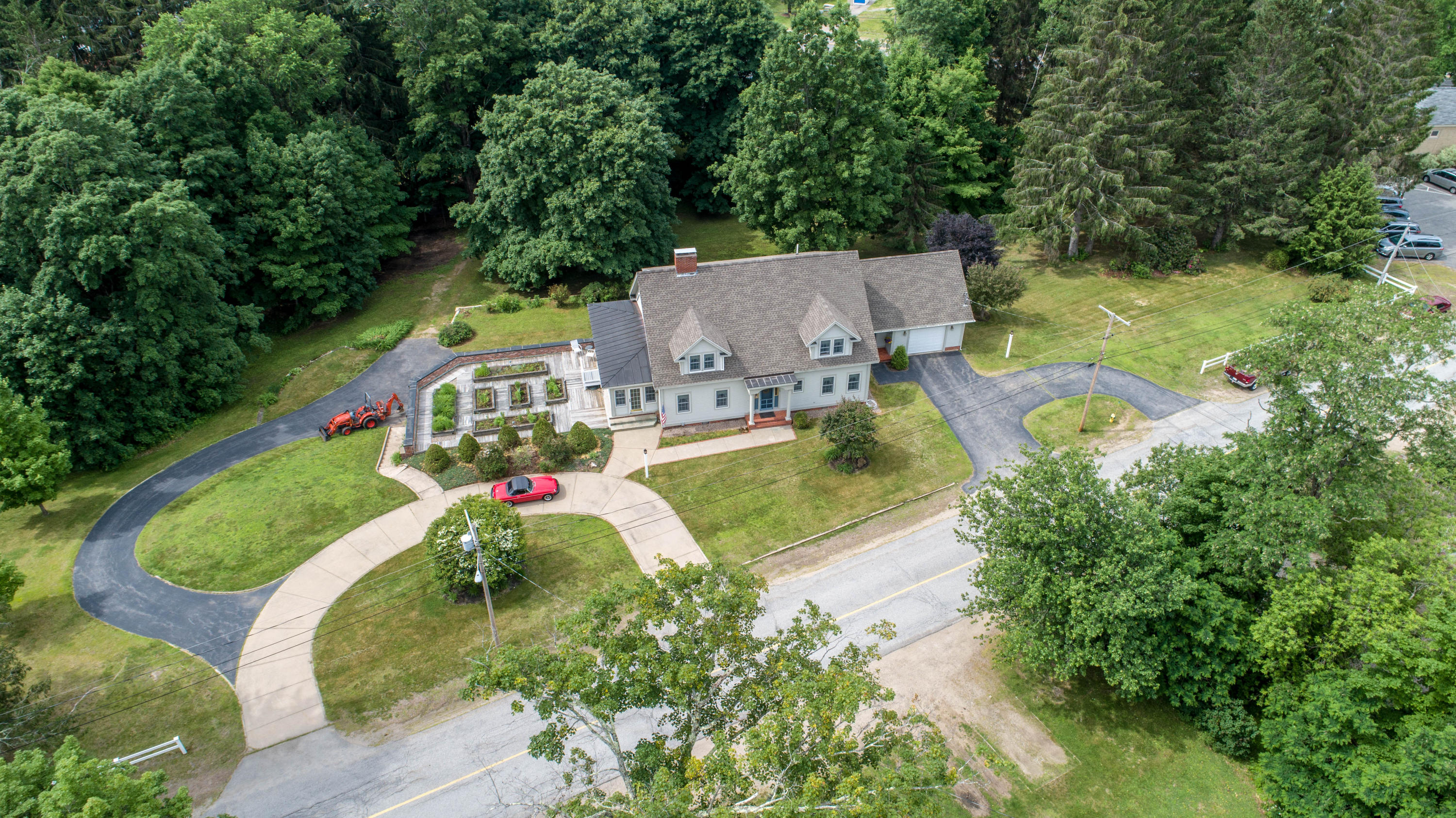 39 Saco Road Alfred, ME 04002 - Photo 1 of 46 Aerial Front View