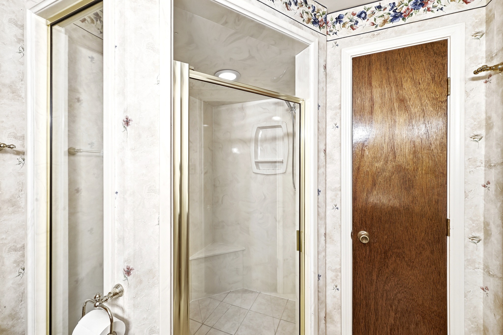 4619 Banister Lane Austin, TX 78745 - Photo 20 of 34 Full bath with a marble finish shower