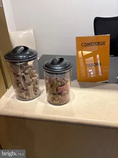 a view of porch with seating space