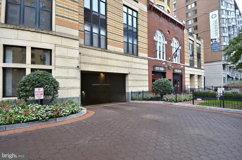 a view of a porch with a potted plant