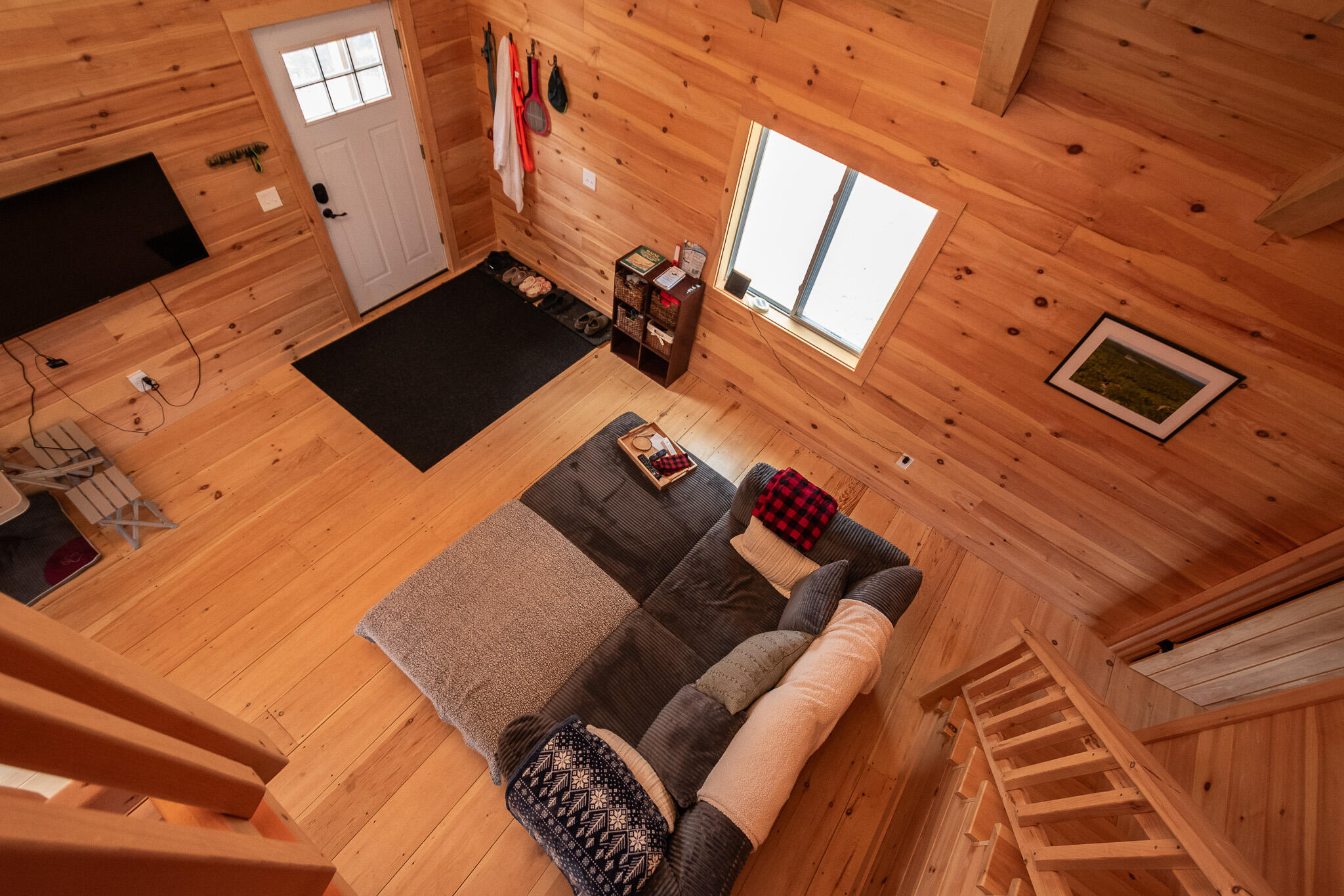 175 Jaquith Pond Road Brownville, ME 04414 - Photo 31 of 34 overlooking great room