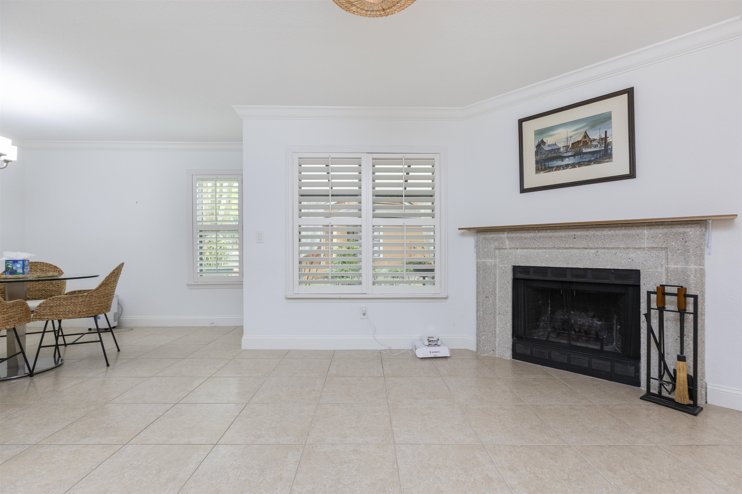 923 Seashell Lane Ponte Vedra Beach, FL 32082 - Photo 13 of 60 a view of livingroom with furniture and a fireplace