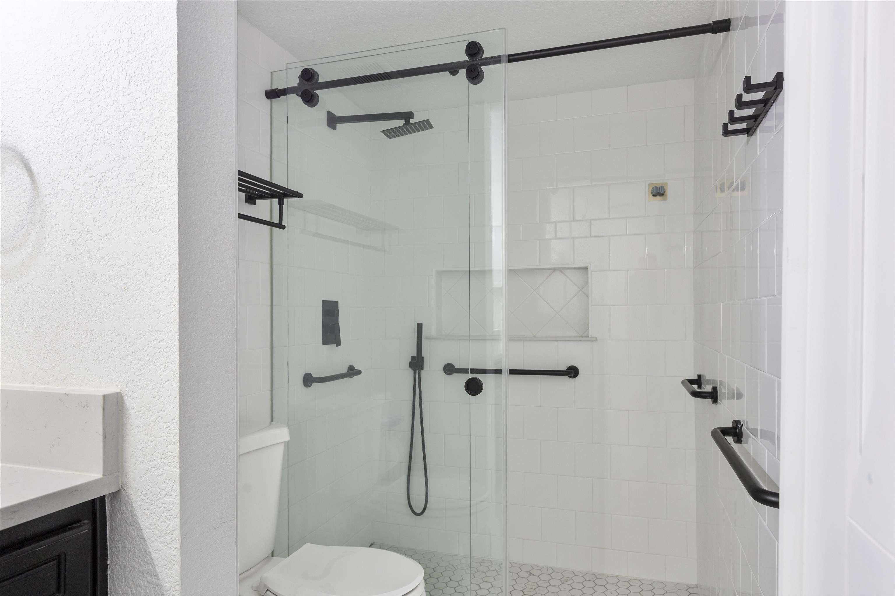 923 Seashell Lane Ponte Vedra Beach, FL 32082 - Photo 36 of 60 a bathroom with a shower toilet and sink