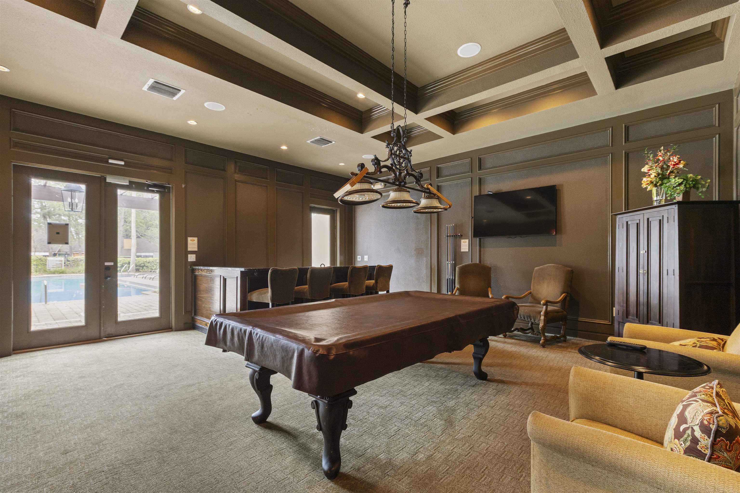 923 Seashell Lane Ponte Vedra Beach, FL 32082 - Photo 60 of 60 a living room with furniture and flat screen tv