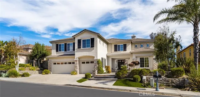 a view of a house with a patio