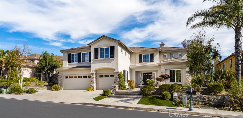 a view of a house with a patio