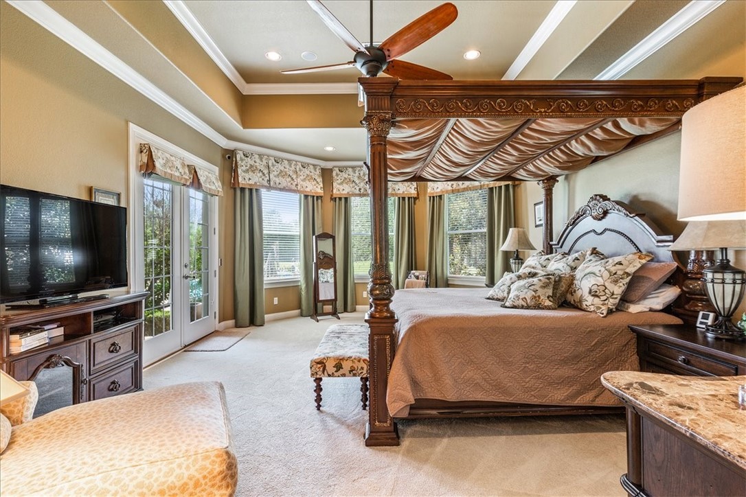 1021 Park Ridge Circle McGregor, TX 76657 - Photo 22 of 48 a bedroom with furniture and a flat screen tv
