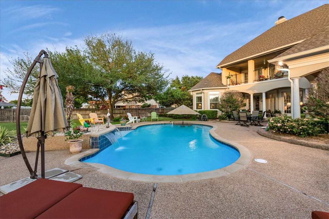 1021 Park Ridge Circle McGregor, TX 76657 - Photo 38 of 48 a view of outdoor space yard swimming pool and patio
