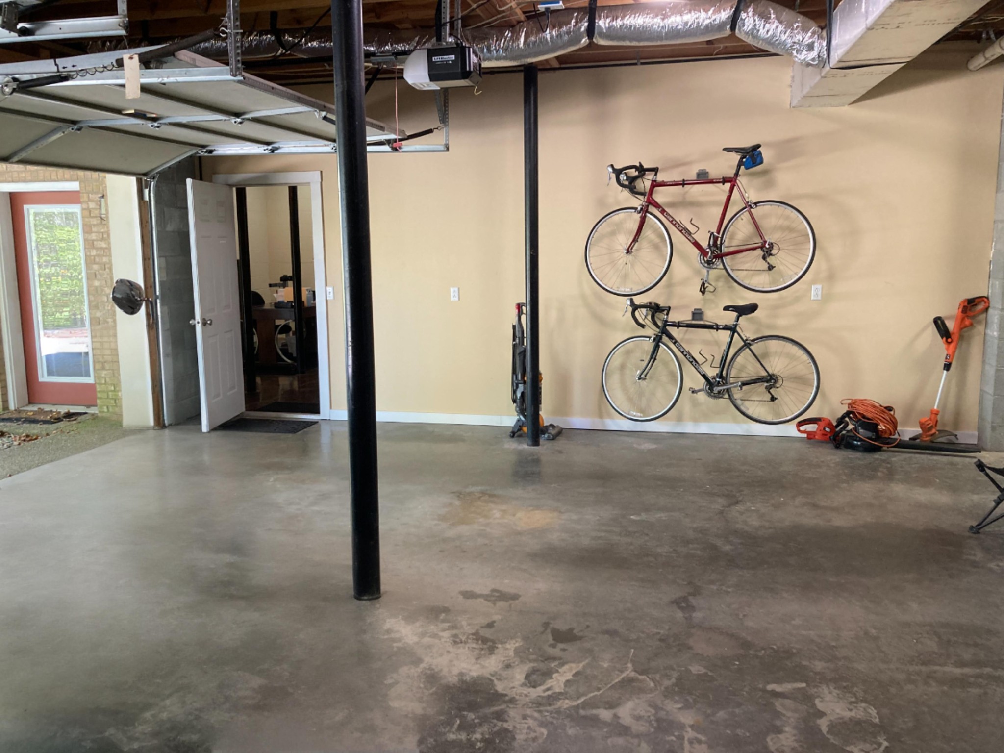 1225 Meeks Cemetery Road Burns, TN 37029 - Photo 57 of 66 a view of a room with rack on the wall and a large window