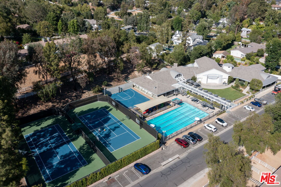 5845 Hilltop Road Hidden Hills, CA 91302 - Photo 4 of 16 an aerial view of a city