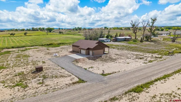 a view of a road with an ocean view