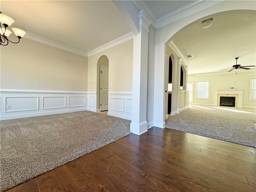 2251 Chance Lane Grayson, GA 30017 - Photo 5 of 35 a view of livingroom with hardwood floor and front door