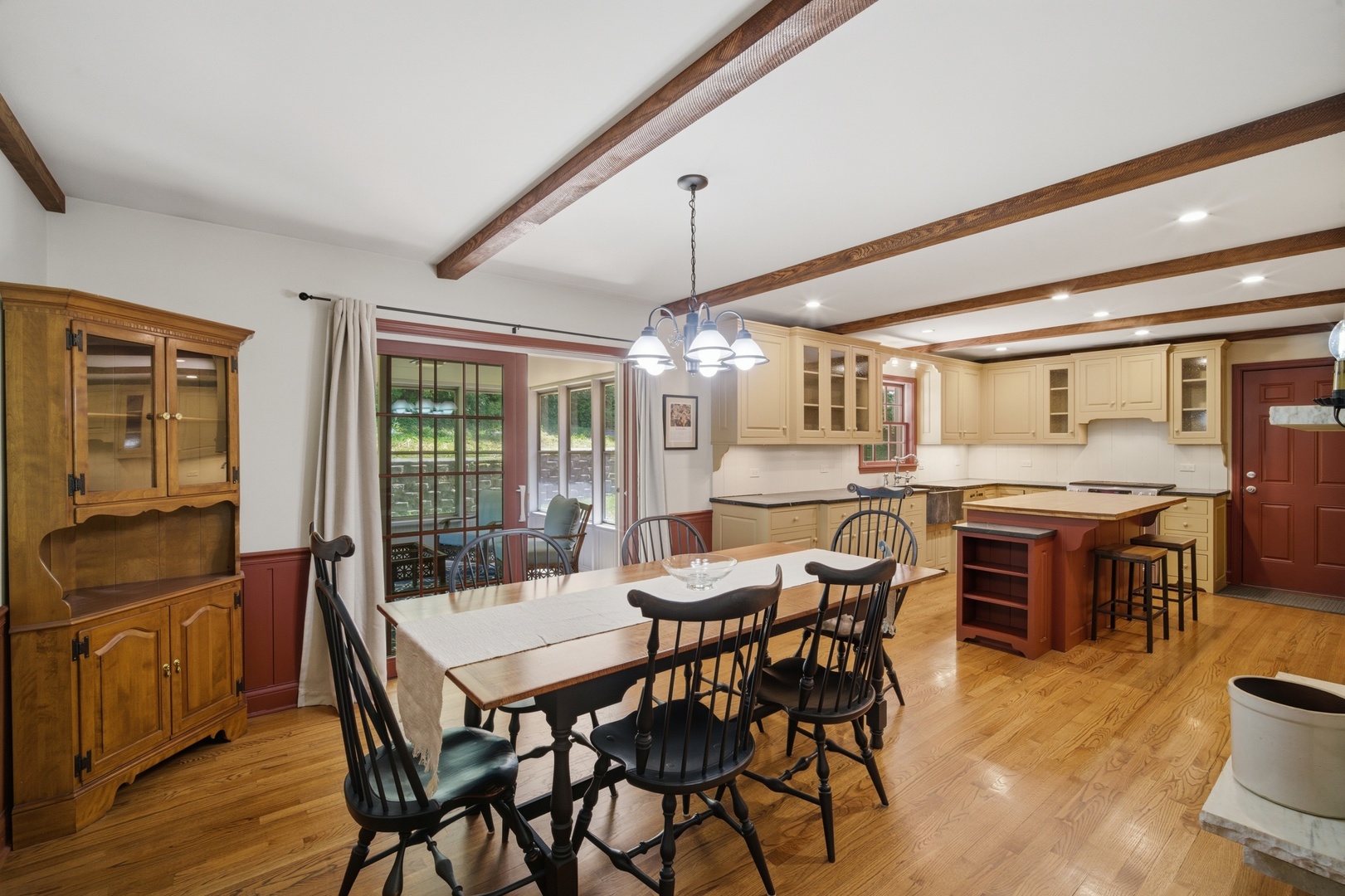 237 Beachview Lane North Barrington, IL 60010 - Photo 7 of 26 a dining room with furniture window and wooden floor